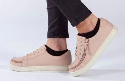 FINAL SALE - Women's Blush BILLY Sneaker Low Tops -Billy Shoes Store BW21328 660 studio standing 1 940x614 52b65c19 fc71 4279 a758 e75d1e54b425