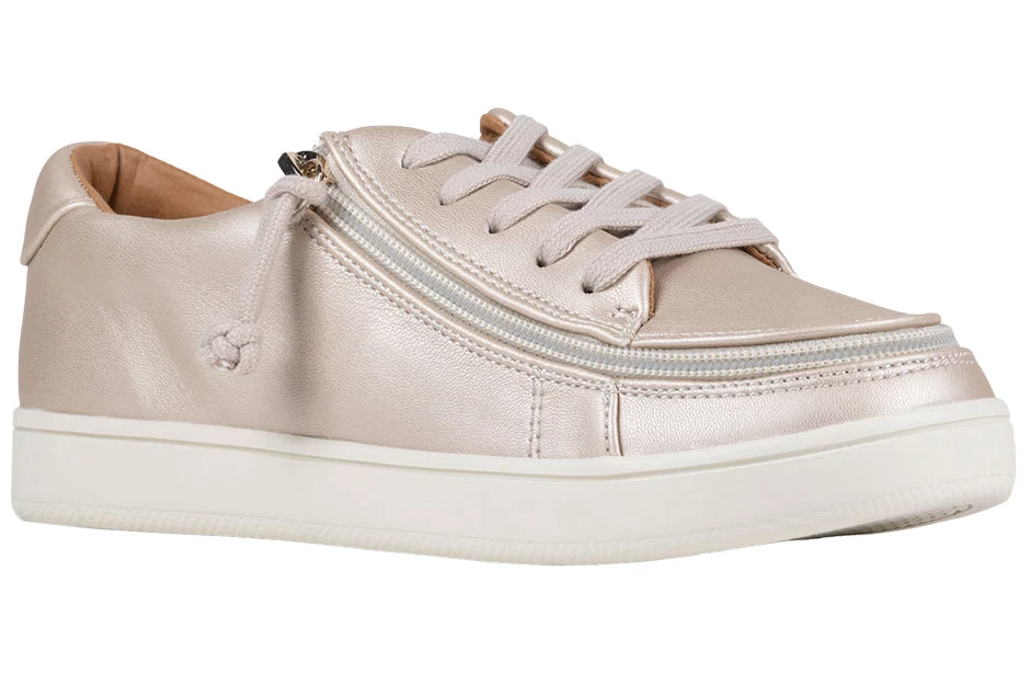 FINAL SALE - Women's Champagne BILLY Sneaker Low Tops 1 FINAL SALE - Women's Champagne BILLY Sneaker Low Tops