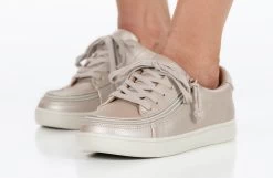 FINAL SALE - Women's Champagne BILLY Sneaker Low Tops 19 FINAL SALE - Women's Champagne BILLY Sneaker Low Tops -Billy Shoes Store BW21328 710 studio standing 2 940x614 f3f2f4d7 004e 41fb bede 02d59c8460b8