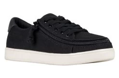 Billy Shoes Store 54 FINAL SALE - Women's Black Canvas BILLY Sneaker Low Tops