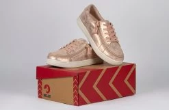 FINAL SALE - Women's Rose Gold BILLY Sneakers -Billy Shoes Store BW22128 680 studio 3 940x614 72d3e296 91e7 426e a2a2 7814c1e9d9dd