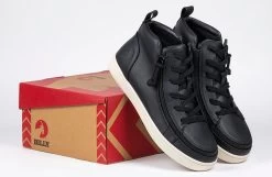FINAL SALE - Women's Black BILLY Sneaker Lace Mid Tops -Billy Shoes Store BW22135 001 studio 2 940x614 dd321bc9 c7b0 403a 9442 78a26c3d834f