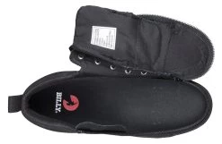 FINAL SALE - Women's Black To The Floor BILLY Sneaker Lace Mid Tops 13 FINAL SALE - Women's Black To The Floor BILLY Sneaker Lace Mid Tops -Billy Shoes Store BW22135 003 open 940x614 afa20c15 2bd3 4f9a 8c6b 0286d92d0ae1