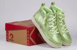 FINAL SALE - Women's Cucumber Green BILLY Sneaker Lace Mid Tops -Billy Shoes Store BW22135 330 studio 2 940x614 50b03144 c909 40d8 9488 0deaa1201e19