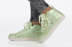 FINAL SALE - Women's Cucumber Green BILLY Sneaker Lace Mid Tops -Billy Shoes Store BW22135 330 studio standing 1 940x614 341a8e67 440d 41e7 a9e2 5e5ebe85d9df