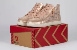 FINAL SALE - Women's Rose Gold BILLY Sneaker Lace Mid Tops -Billy Shoes Store BW22135 680 studio 1 940x614 af2020ba 00f1 4f29 9694 6516a9752a43