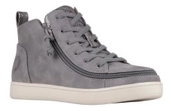 Billy Shoes Store 48 FINAL SALE - Women's Stone BILLY Sneaker Lace Mid Tops