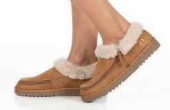 Women's Chestnut BILLY Cozy Slippers -Billy Shoes Store BW22446 250 studio standing 1 940x614 37b0b60b 1cda 43b2 9a3c 029df60bc114