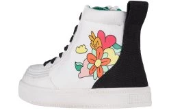 UNI Love White Multi BILLY Classic Lace High Tops -Billy Shoes Store bk22100 199 45 medial 940x614 52664398028 o
