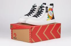 UNI Love White Multi BILLY Classic Lace High Tops -Billy Shoes Store bk22100 199 on box 1 940x614 52663903306 o