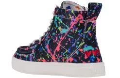 Sasha Splatter BILLY Classic Lace High Tops -Billy Shoes Store bk23100 009 45 medial 940x614 52453315222 o