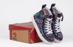 Sasha Splatter BILLY Classic Lace High Tops -Billy Shoes Store bk23100 009 on box 2 940x614 52454108819 o