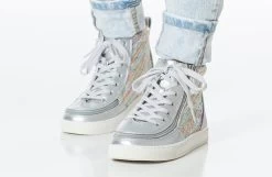 Silver Rainbow BILLY Classic Lace High Tops 21 Silver Rainbow BILLY Classic Lace High Tops -Billy Shoes Store bk23100 041 studio standing 2 940x614 52633975680 o