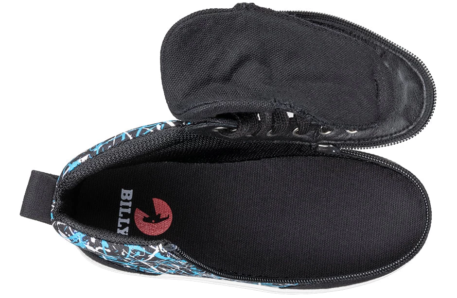 Black Graffiti BILLY Classic D|R II High Tops 5 Black Graffiti BILLY Classic D|R II High Tops - Image 5