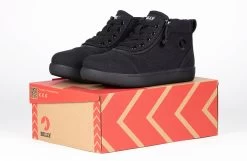 Black To The Floor BILLY D|R II Short Wrap High Tops -Billy Shoes Store bk23155 001 w on box 1 940x614 52505061168 o