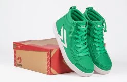 Men's Green/White BILLY CS Sneaker High Tops -Billy Shoes Store bm23142 320 on box 2 940x614 52454273510 o