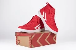 Men's Red/White BILLY CS Sneaker High Tops -Billy Shoes Store bm23142 600 on box 3 940x614 52453301517 o