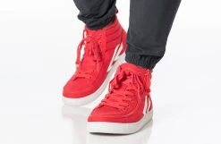 Men's Red/White BILLY CS Sneaker High Tops -Billy Shoes Store bm23142 600 studio standing 2 940x614 52633995839 o