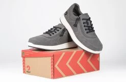 Men's Grey Suede BILLY Comfort Joggers -Billy Shoes Store bm23148 030 on box 3 940x614 52595143055 o