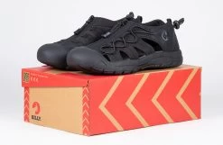 Women's Black To The Floor BILLY River Sandals -Billy Shoes Store bw23150 001 on box 1 940x614 52489952538 o