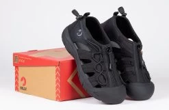 Women's Black To The Floor BILLY River Sandals -Billy Shoes Store bw23150 001 on box 2 940x614 52489870265 o