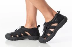 Women's Black To The Floor BILLY River Sandals -Billy Shoes Store bw23150 001 studio standing 1 940x614 52630938892 o
