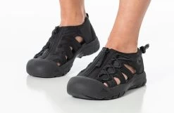 Women's Black To The Floor BILLY River Sandals -Billy Shoes Store bw23150 001 studio standing 2 940x614 52631454541 o